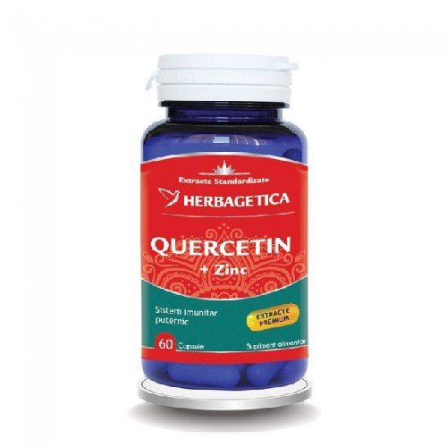 quercetin+zinc 60cps herbagetica