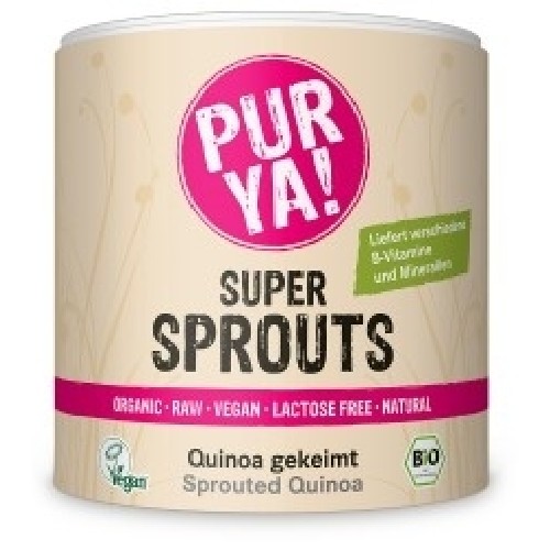 Super sprouts - quinoa germinata raw bio 220gr purya