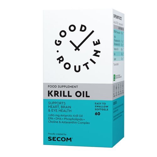 Krill oil good routine, 60 capsule moi | secom