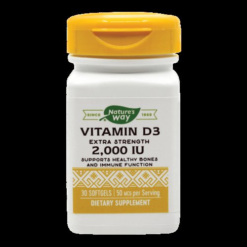 Vitamin d3 2000ui (adulți), 30 capsule moi | secom