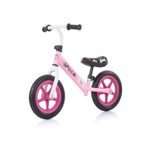 Bicicleta fara pedale chipolino speed balancing pink