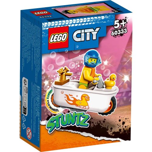 Lego city stuntz motocicleta de cascadorii cu cada