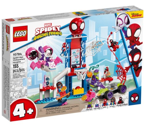 Lego super heroes baza lui spider-man 10784