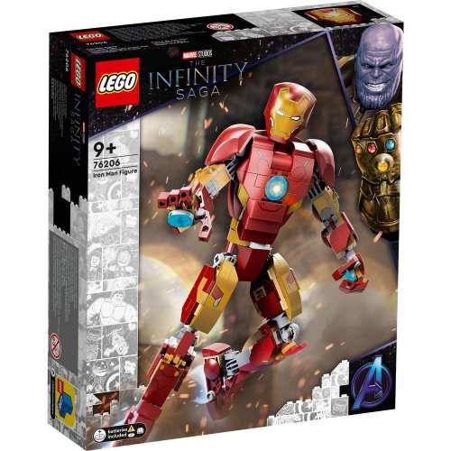 Lego super heroes figurina iron man 76206