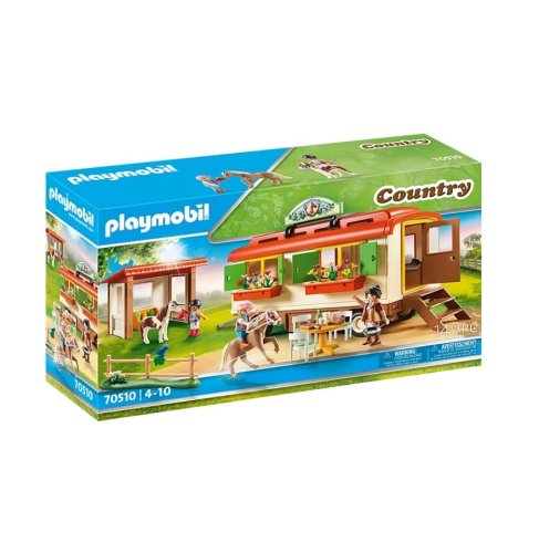 Playmobil pm70510 casa mobila si adapost de ponei