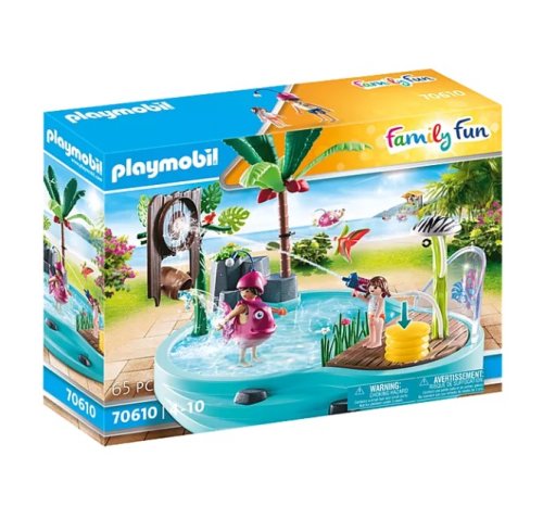 Playmobil pm70610 piscina cu pistol de apa
