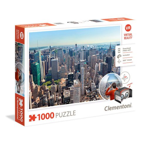 Puzzle 1000 piese clementoni vr new york