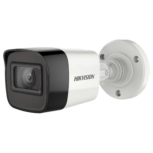 Camera turbo hd 5mp, hibrid 4 in 1 ir 20m ds-2ce16h0t-itf-2.8mm - hikvision