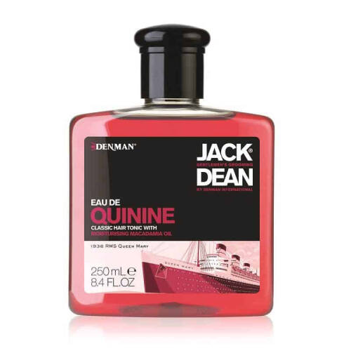Jack dean - lotiune tonica pentru par si scalp tonic quinine 250ml