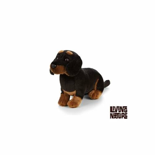 Jucărie de pluș - câine dachshund ( teckel)