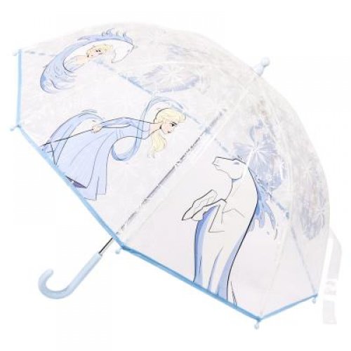 Umbrela transparenta pentru copii - frozen ii