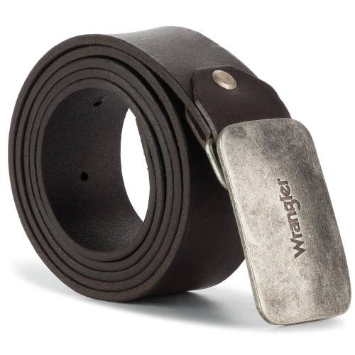 Curea pentru bărbați wrangler - buckle belt w0b4u1x85 brown