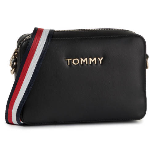 Geantă tommy hilfiger - iconic tommy crossover solid aw0aw07591 bds