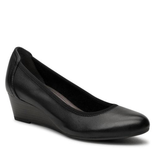 Pantofi închiși tamaris - 1-22320-27 black 001 1