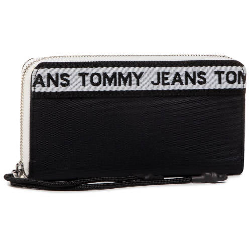 Portofel mare de damă tommy jeans - tjw logo tape nyl lrg za wallet 0f4