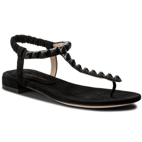 Sandale stuart weitzman - esme xl17456 black luxe suede