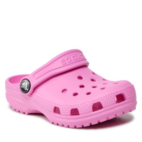 Șlapi crocs - classic clog t 206990 taffy pink