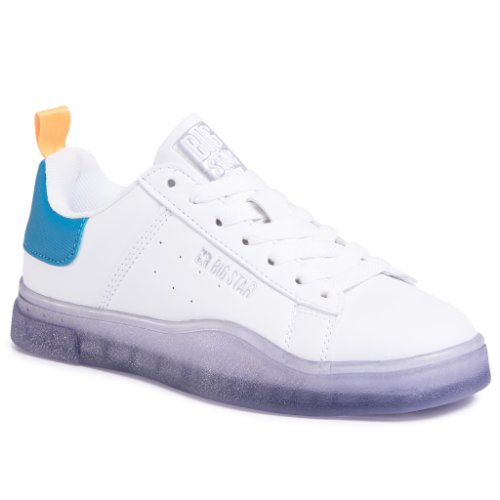 Sneakers big star - ff274a431 white/blue