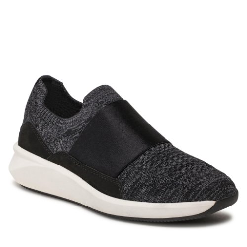 Sneakers clarks - un rio knit 261654874 black knit