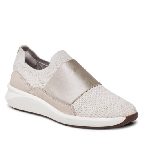 Sneakers clarks - un rio knit 261655194 white knit
