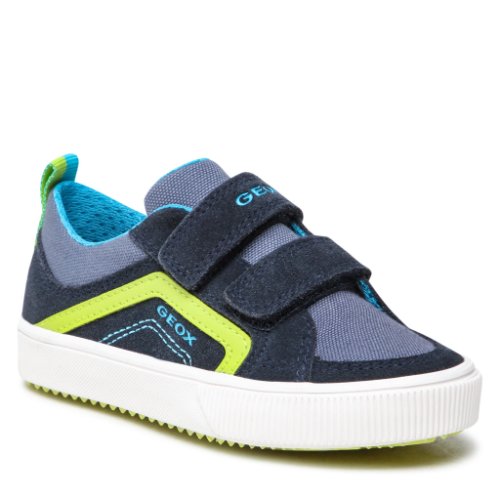 Sneakers geox - j alonisso b. a j252ca 02210 c0749 m navy/lime