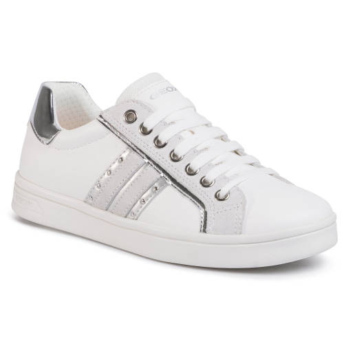 Sneakers geox - j djrock g. g j024mg 05422 c0007 s white/silver