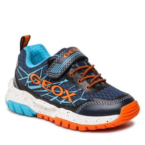Sneakers geox - j tuono b. b j15axb 014ce c0659 m navy/orange