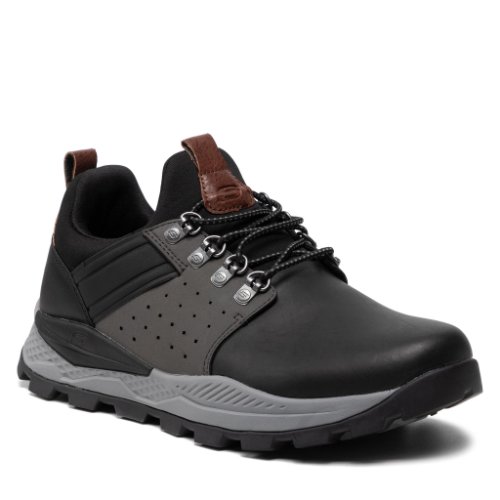 Sneakers skechers - albano 204294/bkgy black/gray