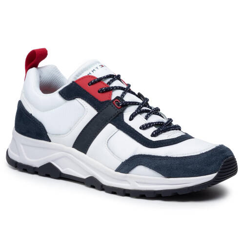 Sneakers tommy hilfiger - fashion mix sneaker fm0fm02389 white ybs