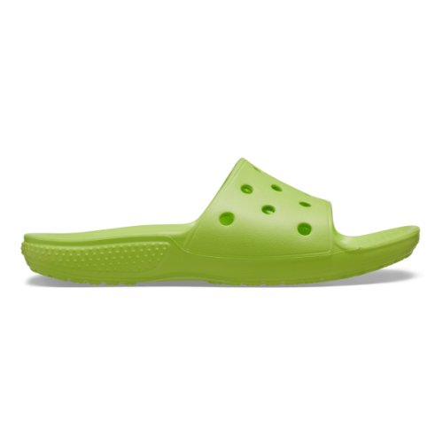 Papuci kid's classic crocs slide verde - limeade
