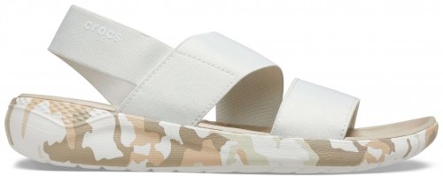 Sandale crocs literide printed camo stretch sandal
