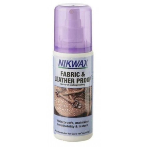 Soluție pentru impermeabilizat nikwax fabric & leather spray - 125ml