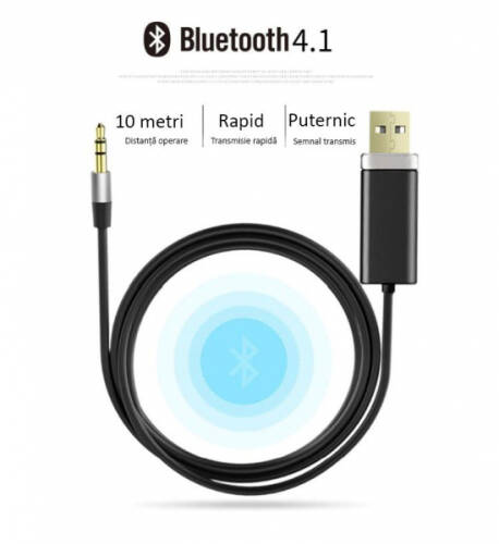 Bluedio bl bluetooth cablu adaptor pentru muzica