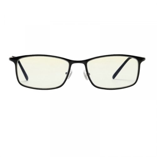 Ochelari de protectie xiaomi mi computer glasses, uv400, blocare lumina albastra 40%, lentile galbene, usori si confortabili, negru