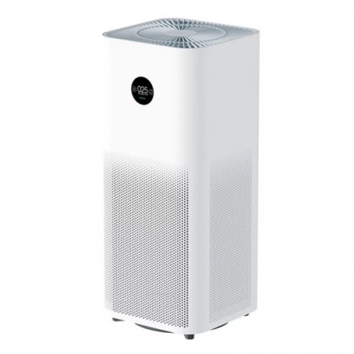 Purificator de aer xiaomi mi air purifier pro h alb, display oled, filtru hepa h13 cu carbune activ, 600 m3 h
