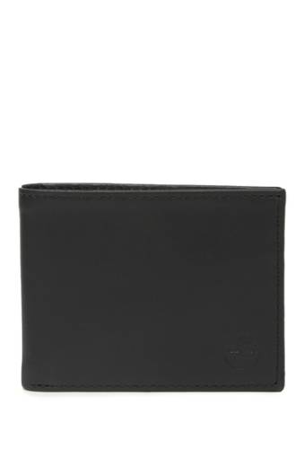 Accesorii barbati timberland cloudy leather wallet 08-black