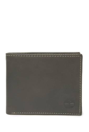 Accesorii barbati timberland cloudy logo leather passcase 30-charcoal
