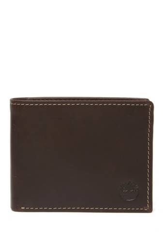 Accesorii barbati timberland distressed leather wallet 01-brown