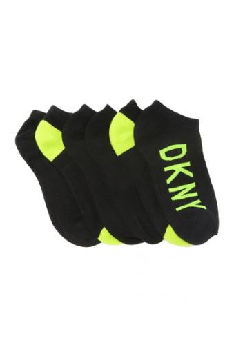 Accesorii femei dkny low cut socks - pack of 6 blacksafe