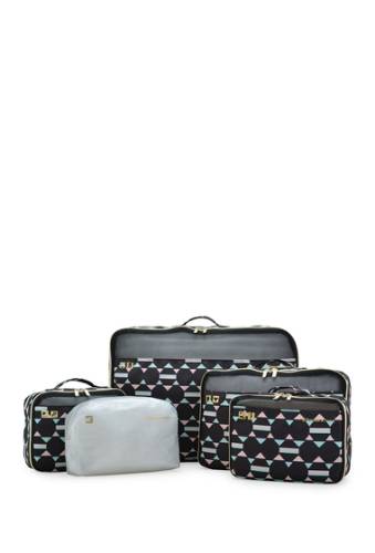 Accesorii femei traveler\'s choice packing cubes 5-piece set kaleidoscope