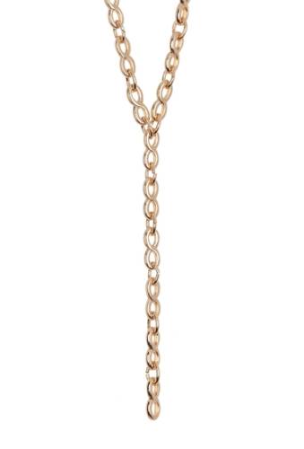 Bijuterii femei 14th union chain link y necklace gold
