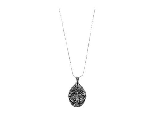 Bijuterii femei alex and ani guardian of peace expandable necklace rafaelian silver finish