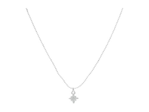 Bijuterii femei alex and ani north star dainty necklace silver