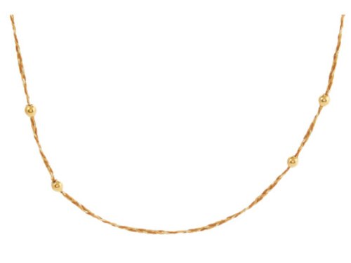 Bijuterii femei alex and ani precious threads expandable necklace 14kt gold platedorchard