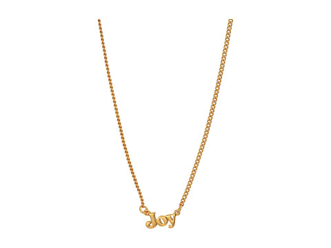 Bijuterii femei bando 24k gold plated good intentions necklace goldjoy