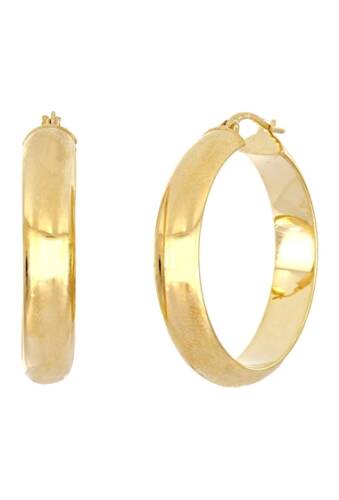 Bijuterii femei bony levy 14k yellow gold polished 20mm hoop earrings 14ky