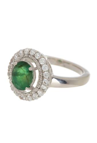 Bijuterii femei forever creations usa inc sterling silver emerald diamond ring green