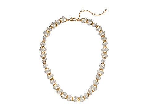 Bijuterii femei kate spade new york nouveau pearls short necklace white multi