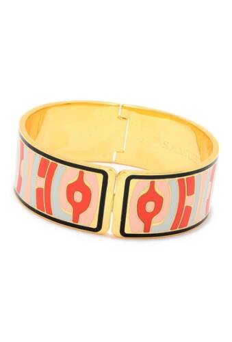 Bijuterii femei samuel b jewelry gold plated abstract hinge bangle bracelet - 65 gold