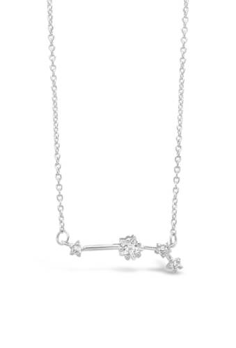 Bijuterii femei sterling forever delicate constellation cz aries pendant necklace silver